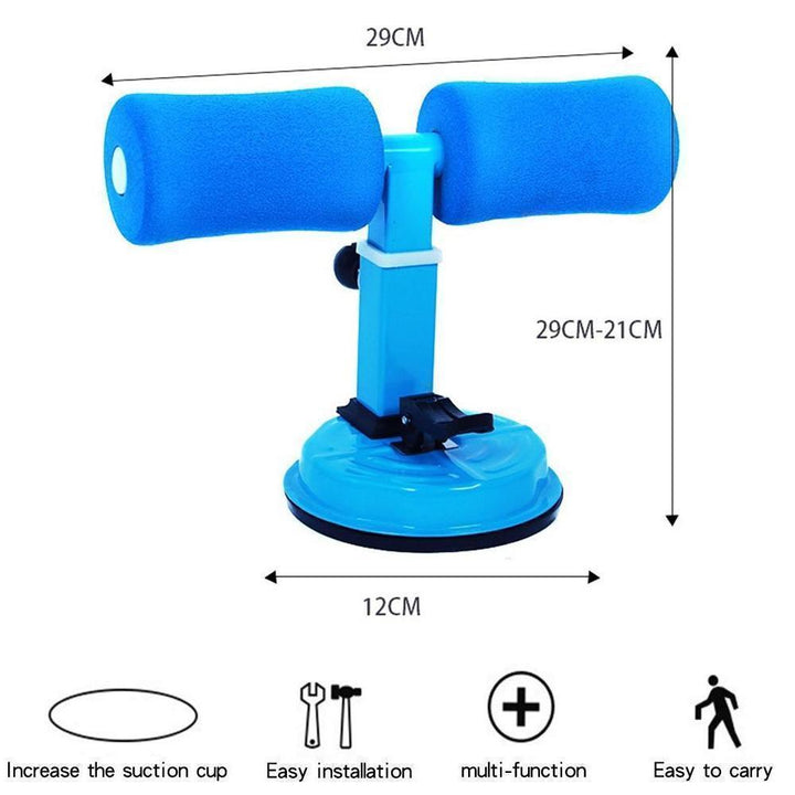 Lisslune | Bequee Multifunctional Adjustable Sit-Up Bar Assistance Device/Pedal Resistance Band