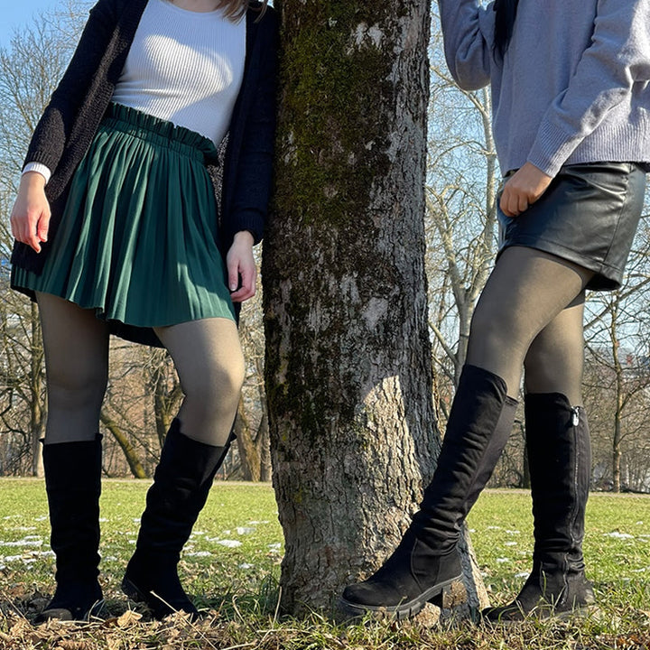 Lisslune | Flawless Legs Fake Transparent Warm Tights