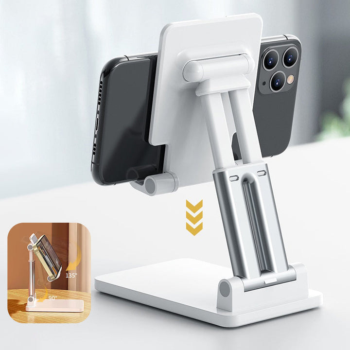 Lisslune | Foldable or white pole Phone Desk Holder