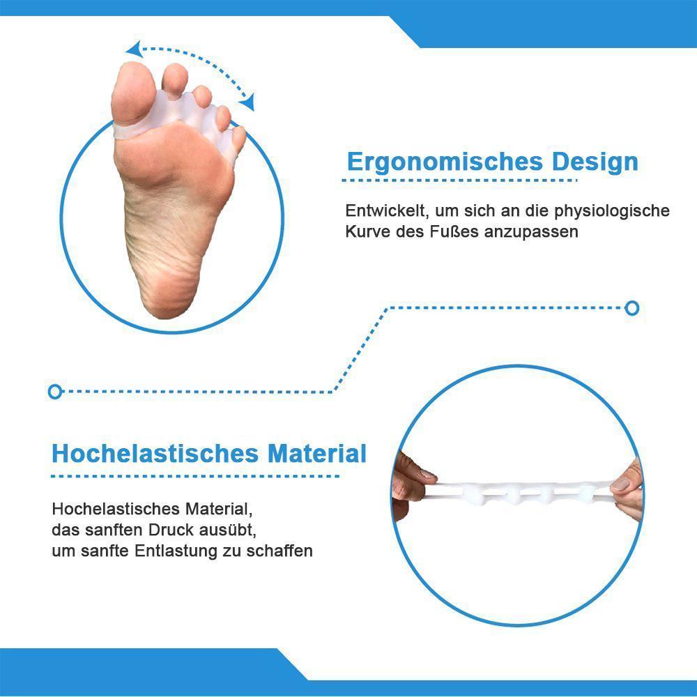 Lisslune | Silicone Toe Corrector Toe Separator