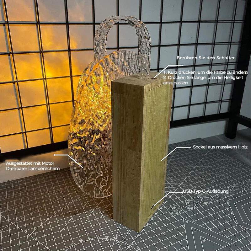 Lisslune | Water wave dynamic projection atmosphere lamp