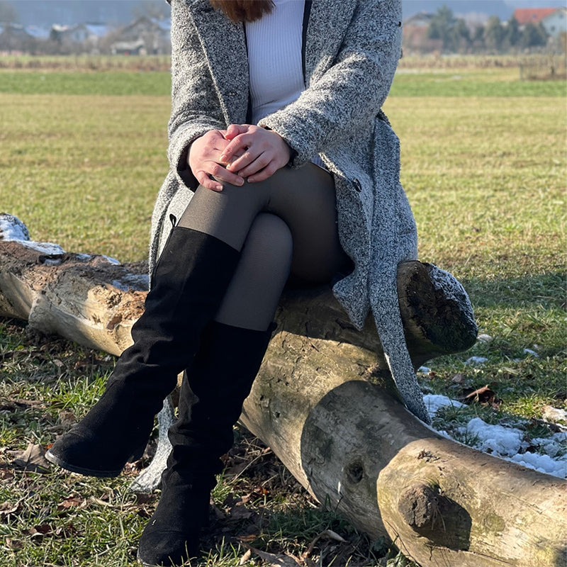 Lisslune | Flawless Legs Fake Transparent Warm Tights