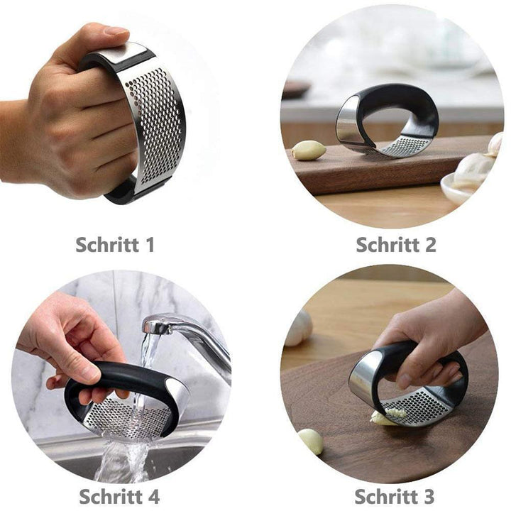 Lisslune | Premium Stainless Steel Garlic Press