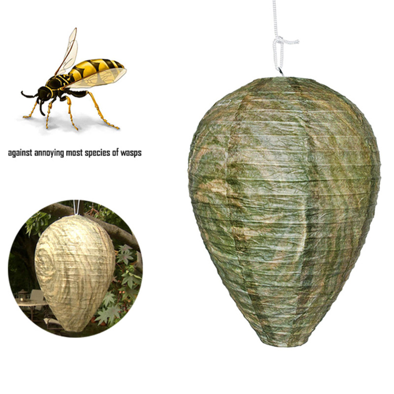 Lisslune | Wasp Nest Defense Lamp – Hanging Protection Net Against Wasps and Insects