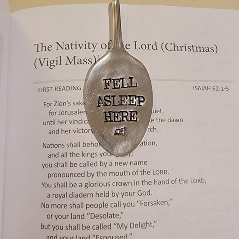 Lisslune | Funny Spoon Bookmark - perfect gift for a bookworm