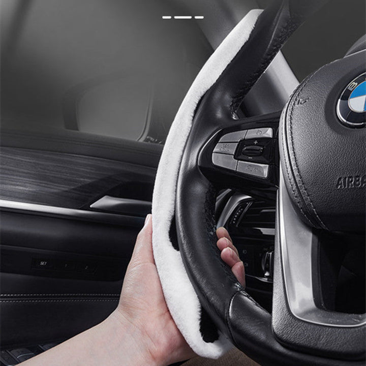 Lisslune | Winter Warm Non-Slip Steering Wheel Cover