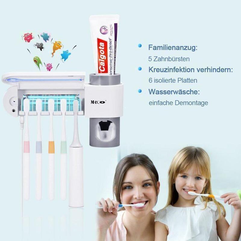 Lisslune | 2-in-1 Disinfection Toothbrush Holder