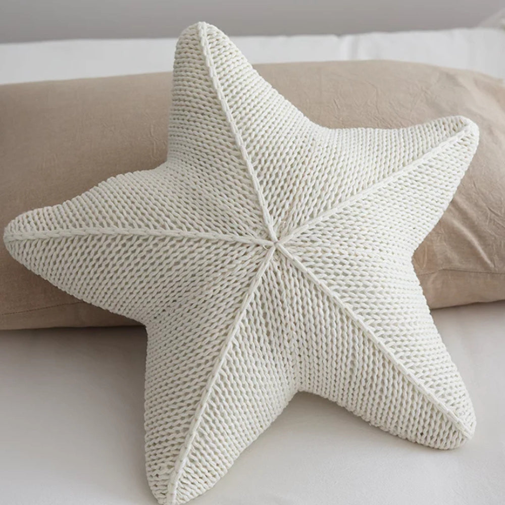 Lisslune | Starfish Hand-Knitted Cushion