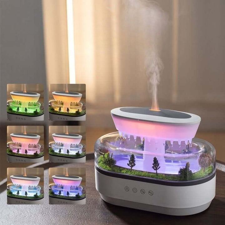 Lisslune | MistHaven – Nature-inspired diffuser with soothing mist and ambient light