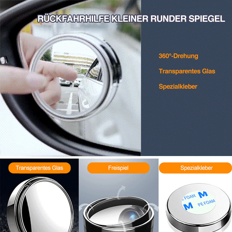 Lisslune | 360-degree car rearview small round mirror