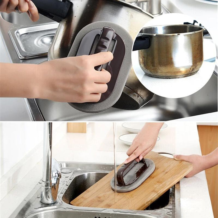 Lisslune | GripClean Ergonomic Kitchen Sponge – Effective Cleaning with Comfortable Handle
