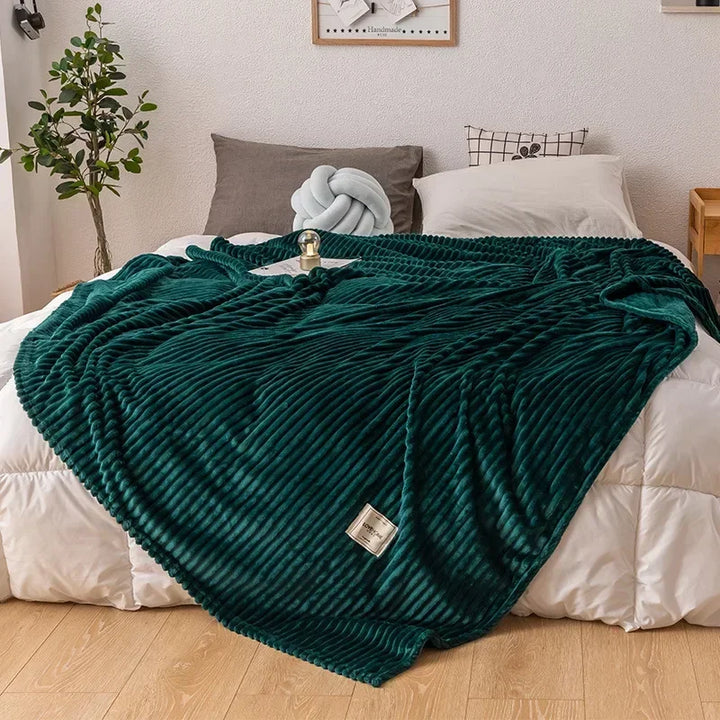 Lisslune | Thick Flannel Autumn Blanket - WarmHaven