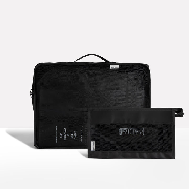 Lisslune | Easy-Pack Travel Cubes | 8-Piece Set for Organized Packing & Hassle-Free Travel