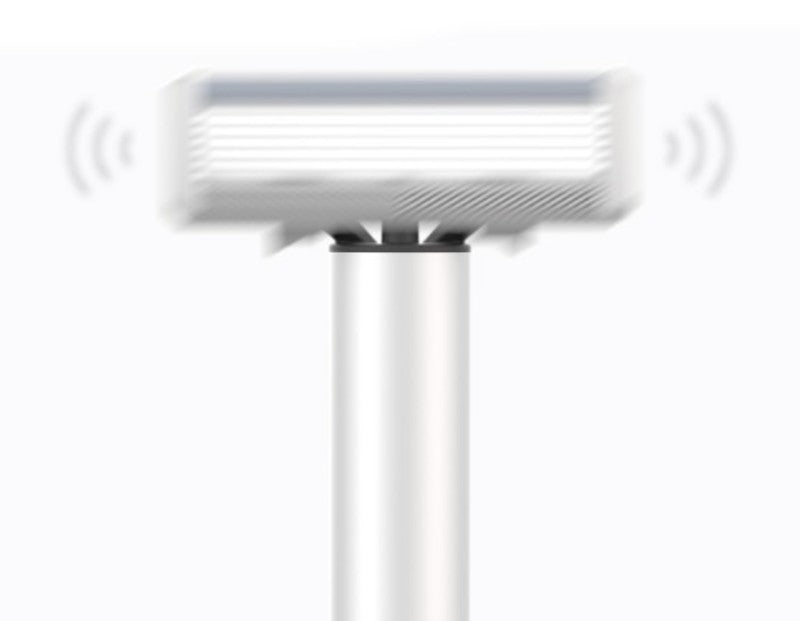Lisslune | Men's Dual-mode Shaver, with Sensor Switch, Manual and Automatic Integration, Aluminum Body and Long Standby Design