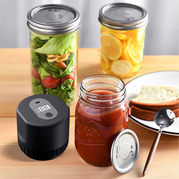 Lisslune | Electric vacuum sealer for jars