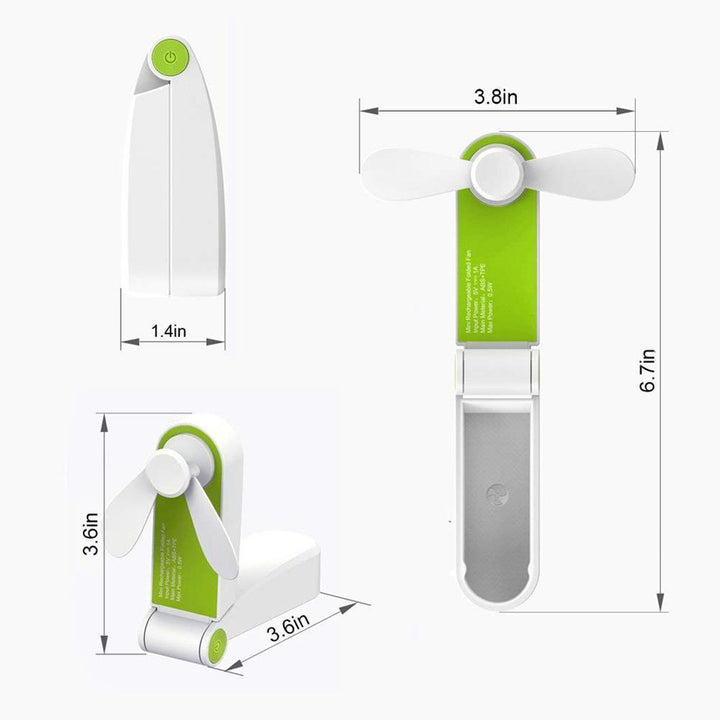 Lisslune | Bequee Portable Mini USB Fan / Pocket Fan