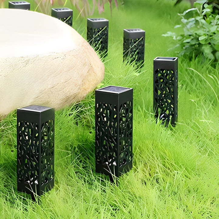 Lisslune | Wireless Solar Garden Light Post – Outdoor LED Pathway Lighting with Auto Sensor (Waterproof & Eco-Friendly)