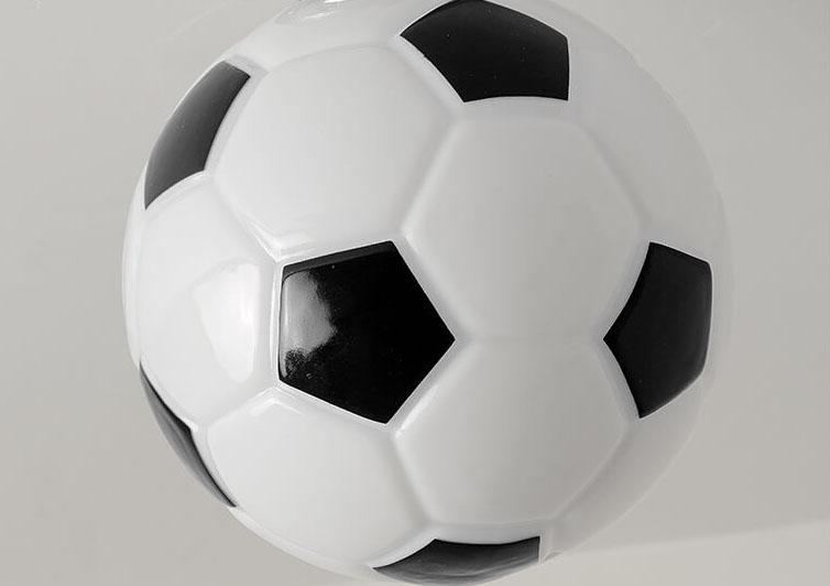 Lisslune | SportLume Creative Ceiling Light | Basketball & Football Design | Semi-Mount | Glass Lamp