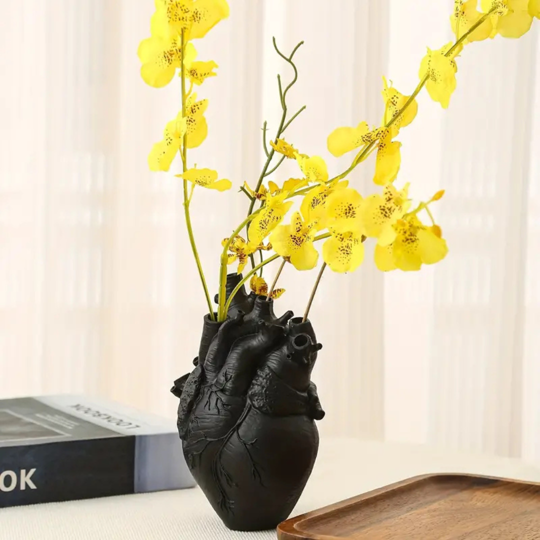 Lisslune | HeartVase Flower Vase - Unique Heart Vase