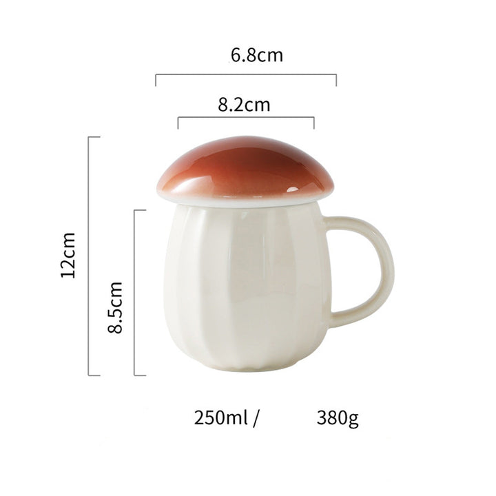 Lisslune | Creative Ceramic Mushroom Mug
