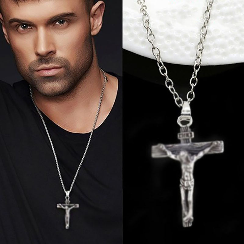 Lisslune | Titanium Steel Cross Pendant Necklace