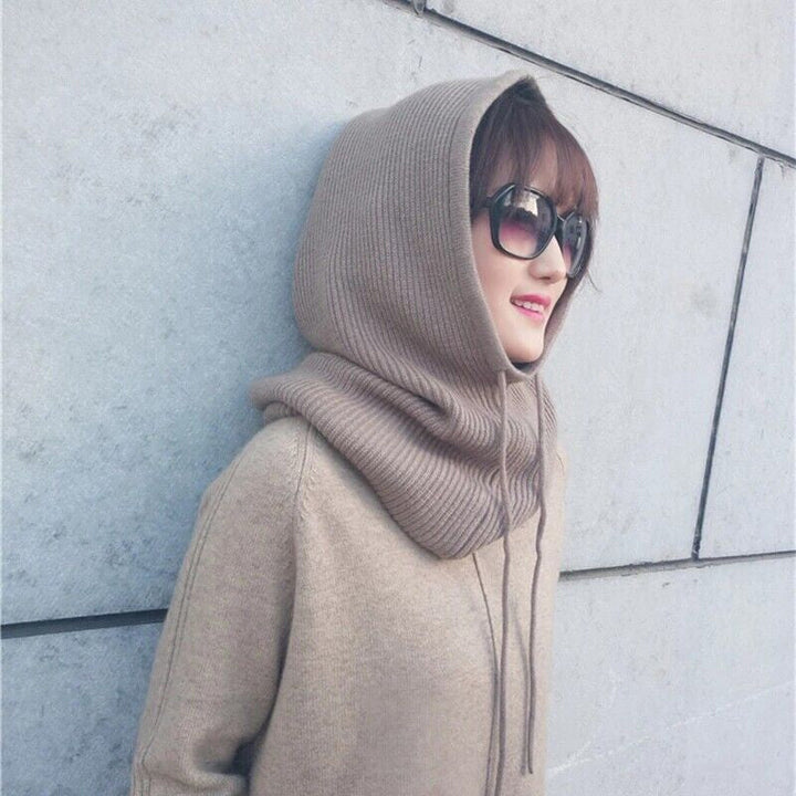 Lisslune | Knitted scarf ear protection warm hat