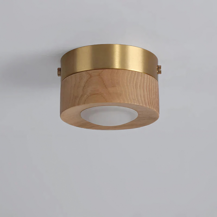 Lisslune | UniqueGlow | Nordic wood ceiling light