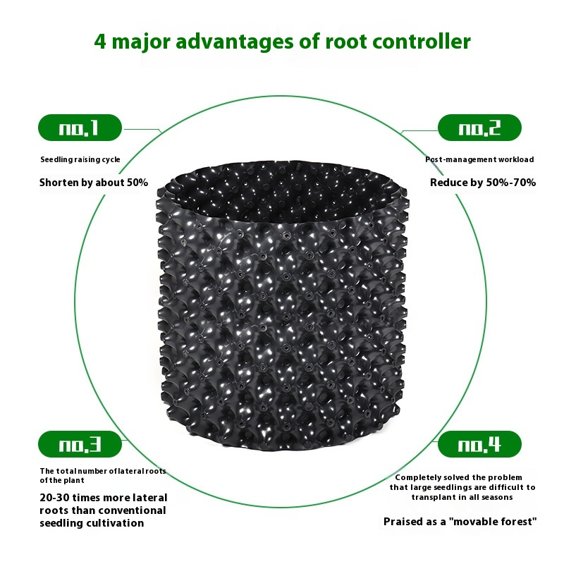 Lisslune | Root control device for plants and landscaping to promote healthy growth
