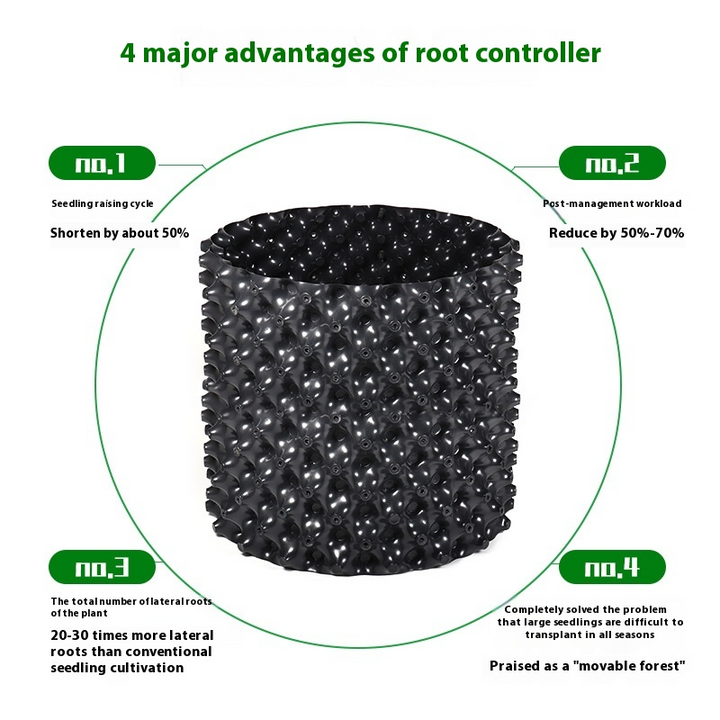 Lisslune | Root control device for plants and landscaping to promote healthy growth