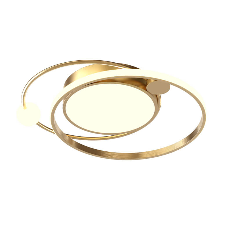 Lisslune | Nordic Round Circle LED Ceiling Light flush mounted