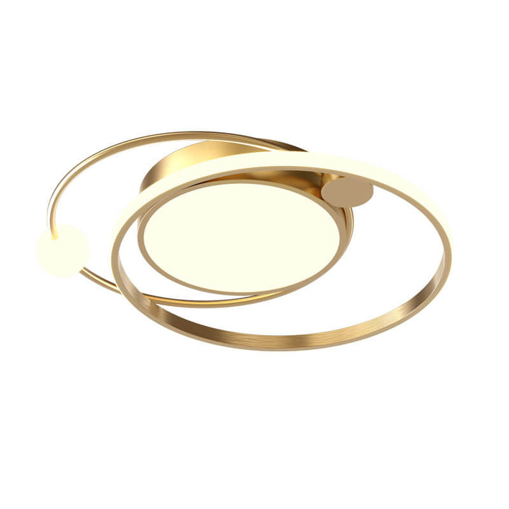 Lisslune | Nordic Round Circle LED Ceiling Light flush mounted