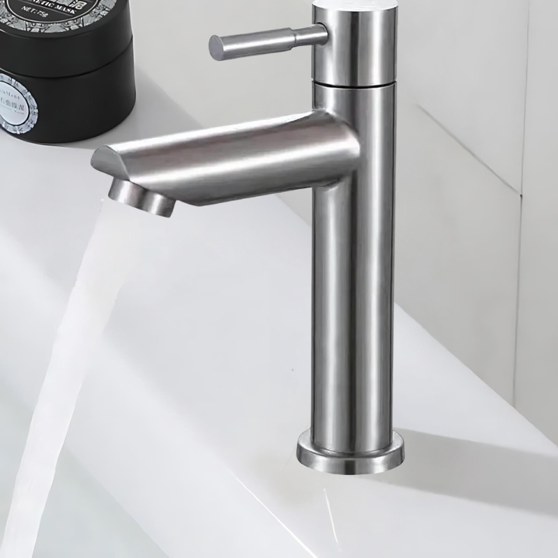 Lisslune | EcoGold | Modern Single Lever Bathroom Faucet