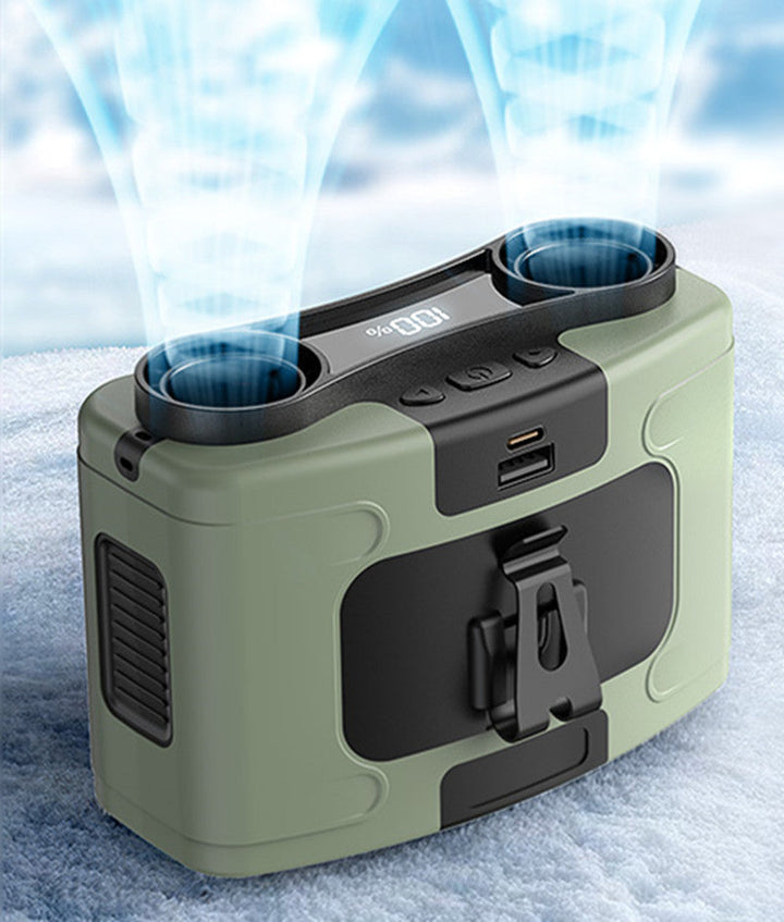 Lisslune | Portable Waist-Mounted Cooling Fan