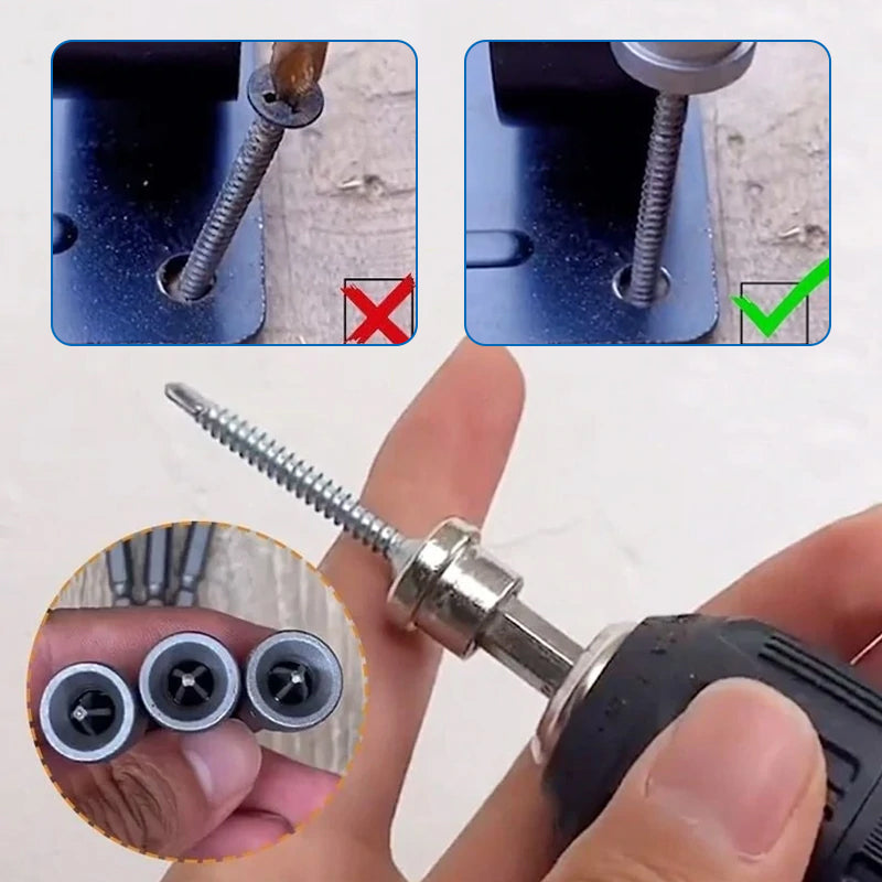 Lisslune | Magnetic Positioning Screwdriver Bits (5 pieces)