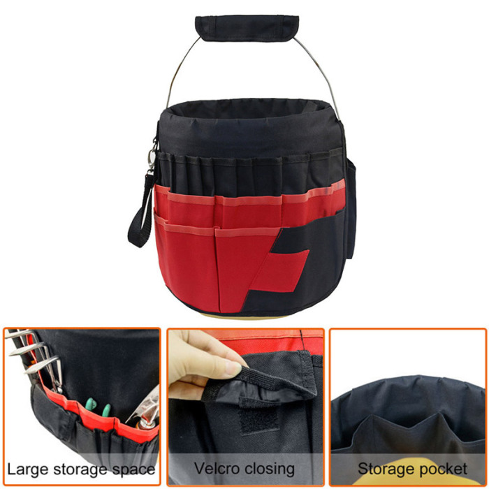 Lisslune | 42-Pocket Multifunctional Garden Tool Storage Bag – Large Storage for Tools