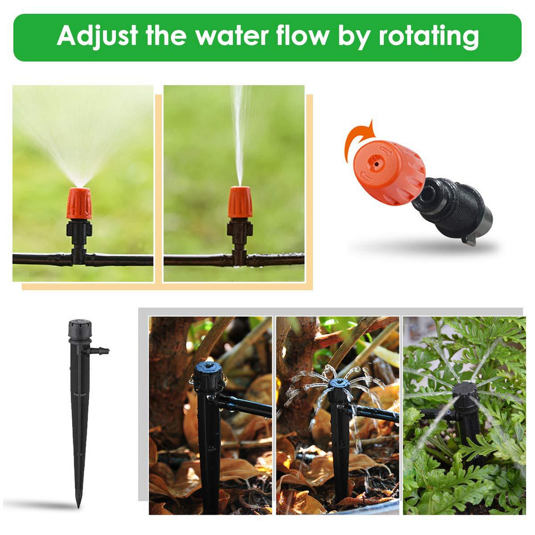 Lisslune | Automatic Irrigation System Set – Drip Irrigation for Garden Plants