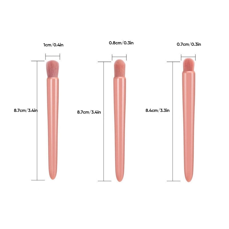 Lisslune | Portable Makeup Brush with Mirror