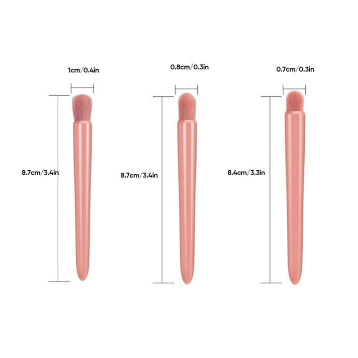 Lisslune | Portable Makeup Brush with Mirror