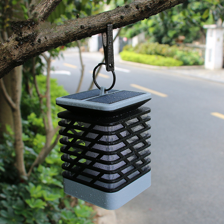 Lisslune | Solar LED garden lantern with ribbed design – Decorative outdoor lighting for garden