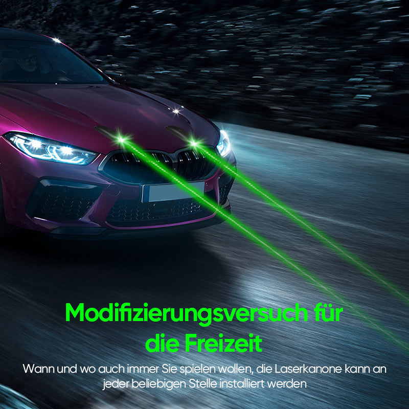 Lisslune | Laser light mounted on the vehicle