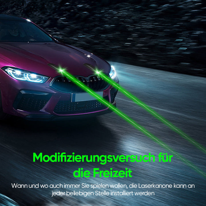 Lisslune | Laser light mounted on the vehicle
