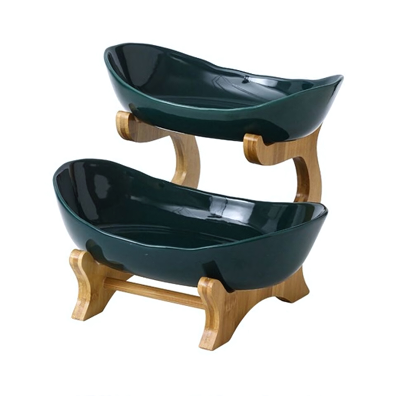 Lisslune | FruitTriad | Three-tier fruit bowl made of plastic