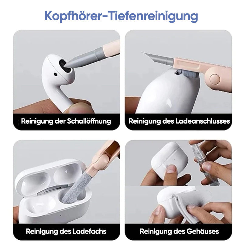Lisslune | 7-in-1 Cleaning Brush Set