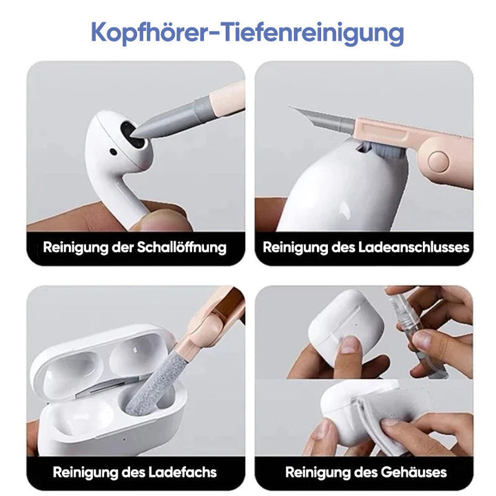 Lisslune | 7-in-1 Cleaning Brush Set