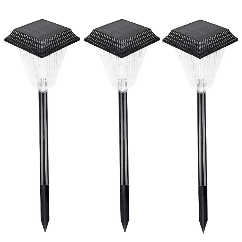 Lisslune | Solar LED Path Lights with Crystal Light Effect – Waterproof Outdoor Lighting for Garden and Driveway