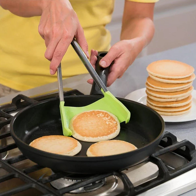 Lisslune | 2-in-1 Spatula & Tongs - Simply flip over