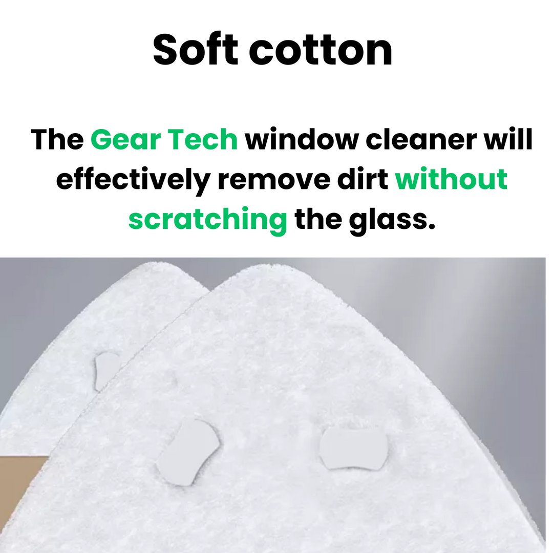 Lisslune | Dual-Sided Magnetic Window Cleaner | Streak-Free, Efficient & Ideal for Hard-to-Reach Windows (3-8mm)