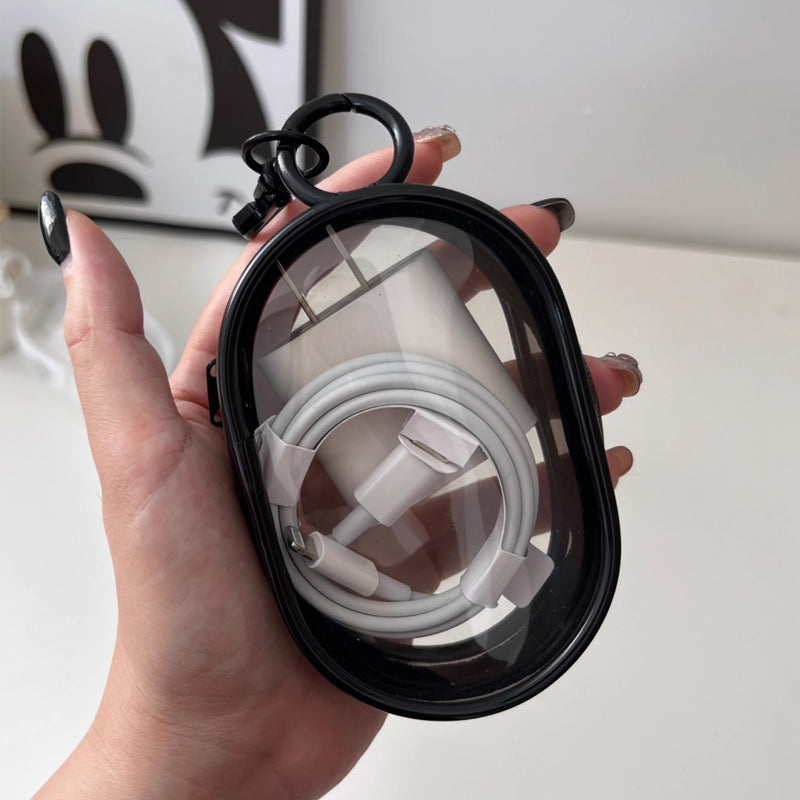 Lisslune | PVC waterproof transparent cable storage bag