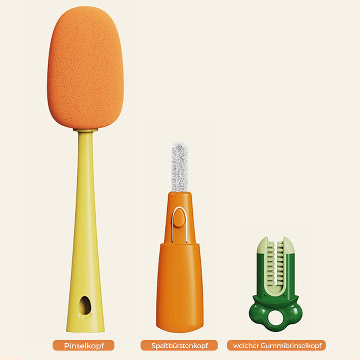 Lisslune | Multifunctional Cleaning Brush in Carrot Shape