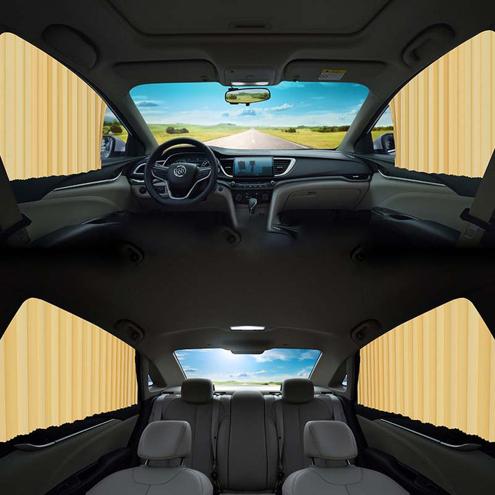 Lisslune | Magnetic Car Sunshades (2/4 pieces)
